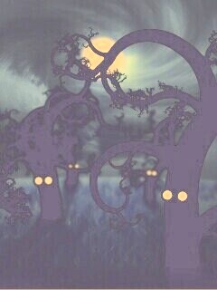 Страшно ночью в лесу обои