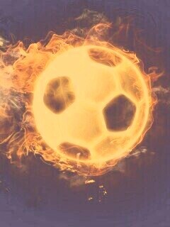 Огненный мяч обои