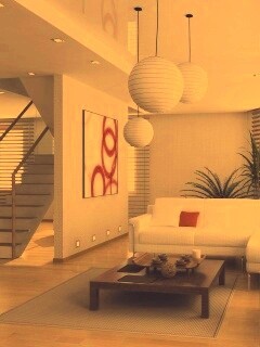 Китайская гостинная обои