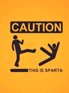Осторожно, это Спарта обои