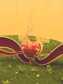 Валентинка обои