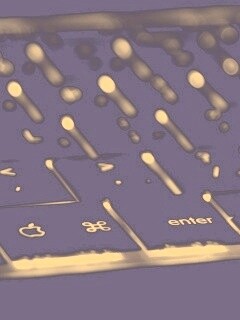 Клавиатура макбука обои