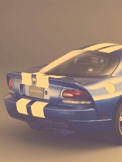 Синий Dodge Viper обои