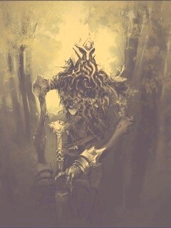 Зеленый король обои