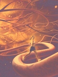 Бег крови обои