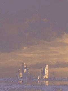 Руины здания обои