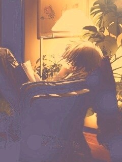 Парень с книжкой обои