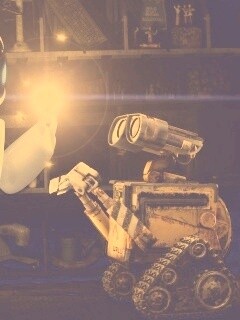 WALL-E и Ева обои