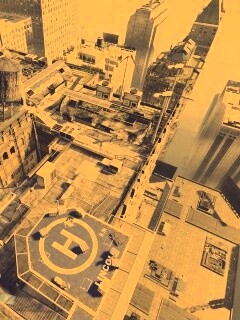 Вид сверху на карту уровня из Crysis 2 обои