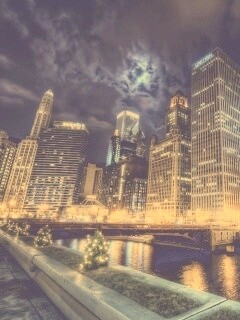 Потрясающий городской вид обои