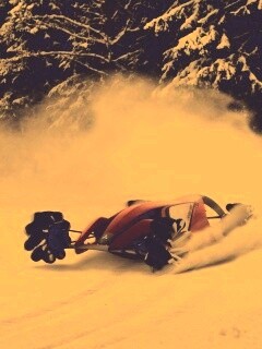 Концепт снегохода обои