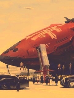 Встреча инопланетных гостей обои