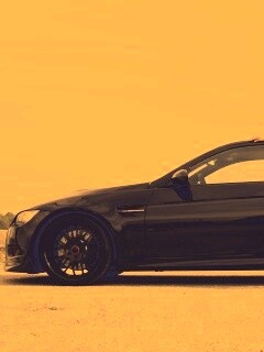 BMW и девушка обои