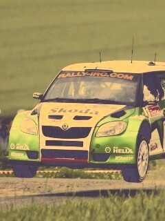 Раллиййная Шкода обои