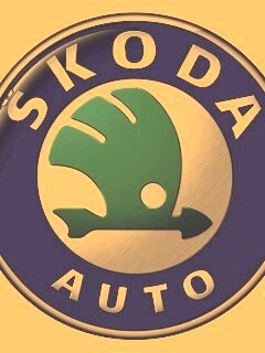 Логотип Skoda обои