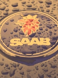 Логотип Saab обои