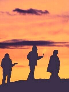 На пляже обои