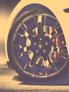 Колесу Maserati Granturismo обои