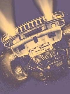 Хаммер в полете обои