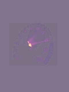 Стильный фиолетовый спидометр обои