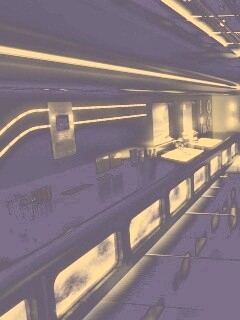 На борту космического корабля обои