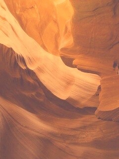 Оранжевая пещера обои