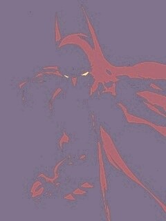 Красный Бэтмен обои