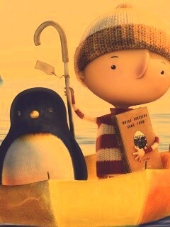 Откуда приходят пингвины обои