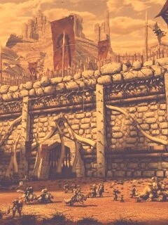 Крепость орков обои