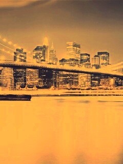 Огни ночного города обои