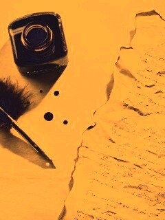 Мятое письмо обои