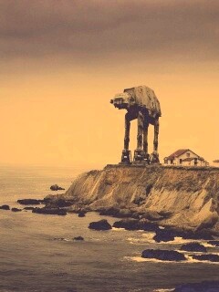 Звездные войны в нашем мире обои