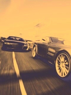 Гонка Ауди и Мерседеса обои