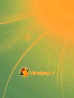 Голубые обои Windows 7 обои