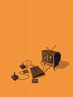 Приставка и телевизор обои