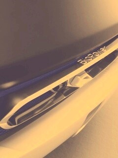 Хромированный бампер обои