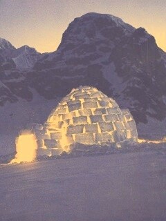 Иглу изо льда обои