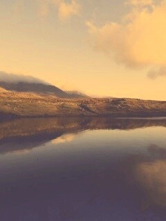 Зеркальное озеро обои