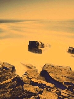 Скалы у моря обои