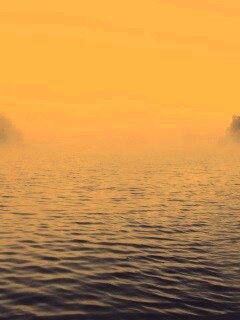 Речной туман обои