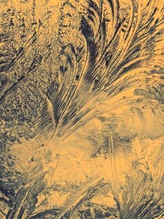 Зимние узоры обои