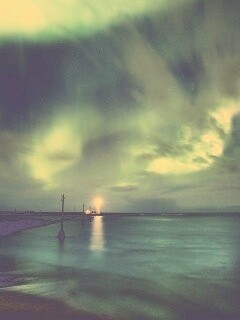 Ночь на севере обои