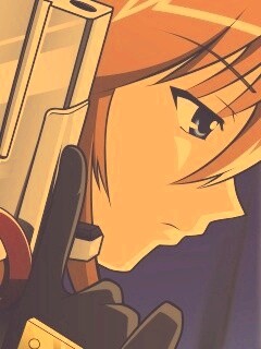 Девушка с пистолетом обои