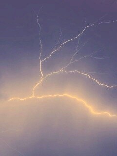 Ветвистая молния обои