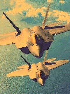 Истребители в небе обои