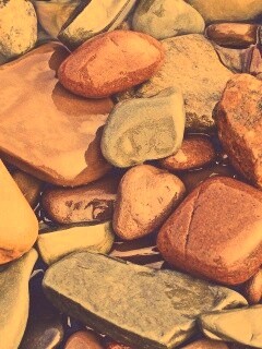 Морские камешки обои