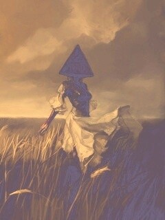 Треугольная голова обои