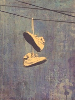 Кросовки на проводе обои