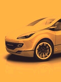 Концепт хэтчбека обои