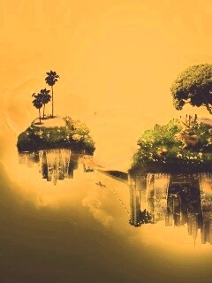 Парящие острова обои